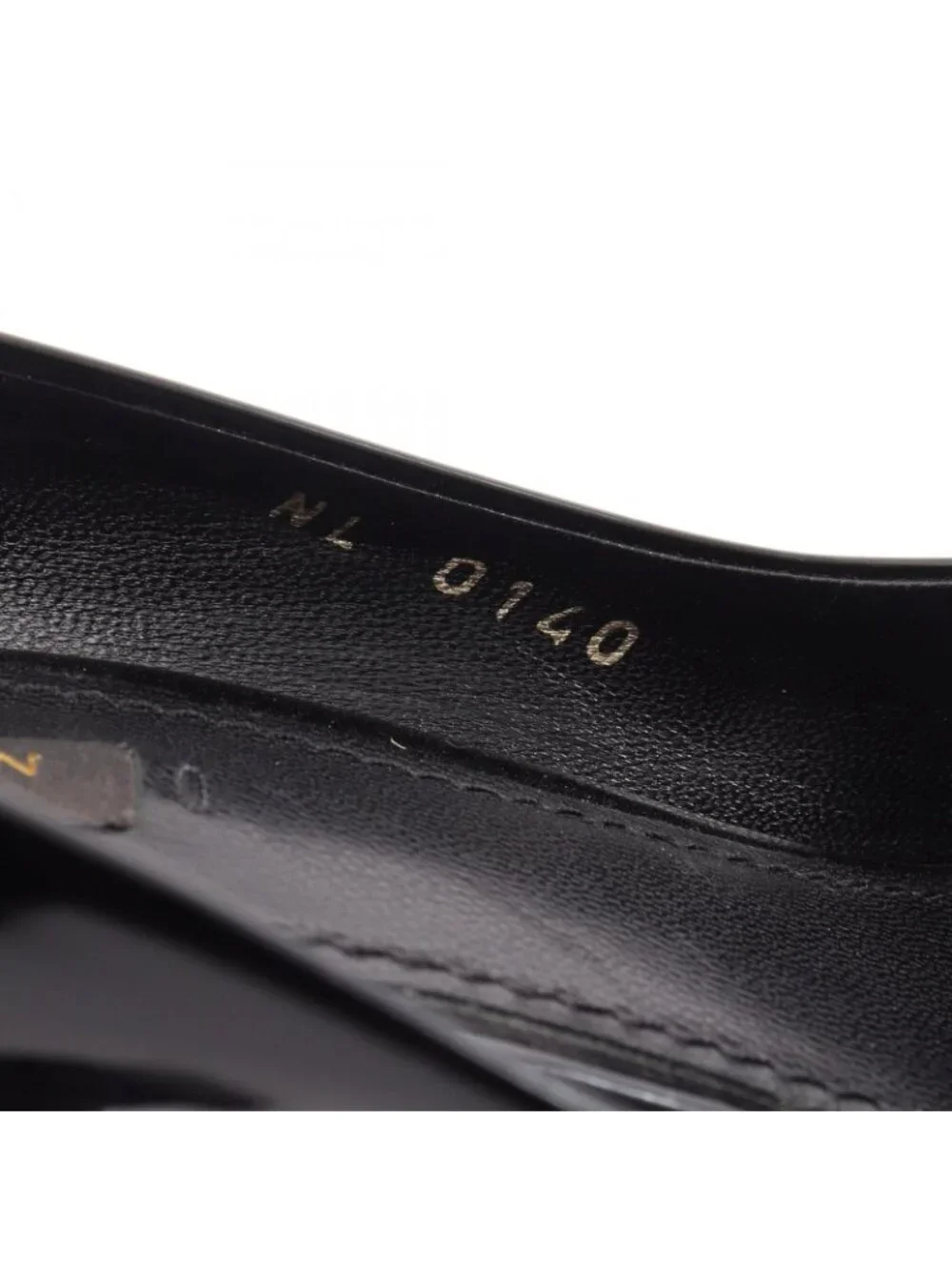 Louis Vuitton Pumps O'leary Line Open Toe Patent Leather Heel